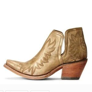 Ariat Dixon X Toe Western Boot - Gold
